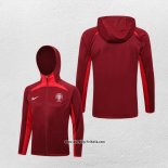 Kapuzenjacke Portugal 2023-2024 Rot