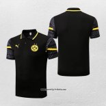 Polo Borussia Dortmund 2022-2023 Schwarz y Gelb