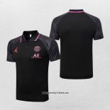 Polo Paris Saint-Germain Jordan 2022-2023 Schwarz