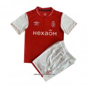 Stade de Reims Heimtrikot Kinder 2023-2024