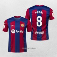 Barcelona Spieler Pedri Heimtrikot 2023-2024