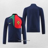 Jacke Portugal 2022-2023 Blau