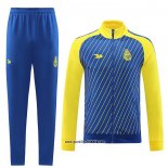 Jacke Trainingsanzug Al Nassr 2023-2024 Blau