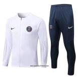 Jacke Trainingsanzug Paris Saint-Germain 2022-2023 WeiB