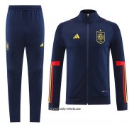 Jacke Trainingsanzug Spanien 2022-2023 Blau