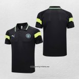 Polo Manchester City 2023-2024 Schwarz