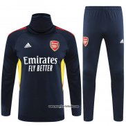 Sweatshirt Trainingsanzug Arsenal 2022 Blau Oscuro