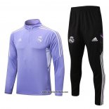 Sweatshirt Trainingsanzug Real Madrid 2022-2023 Purpura