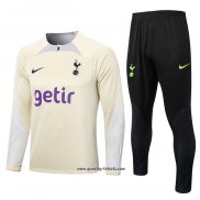 Sweatshirt Trainingsanzug Tottenham Hotspur 2022-2023 Gelb