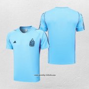 Traingsshirt Argentinien 2023-2024 Blau