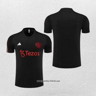 Traingsshirt Manchester United 2023-2024 Schwarz