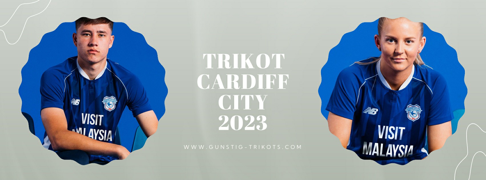 Cardiff City Trikot 2023-2024