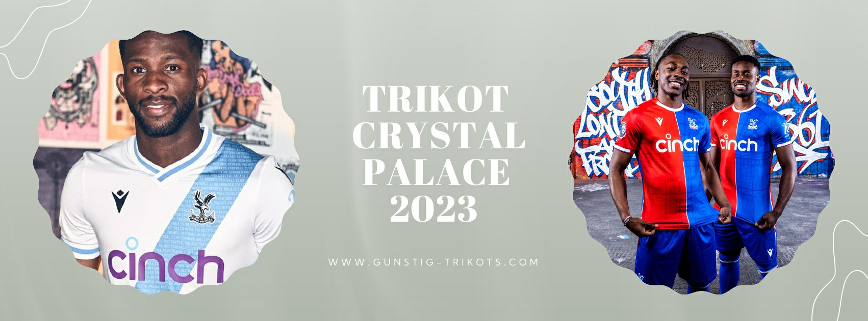 Crystal Palace Trikot 2023-2024