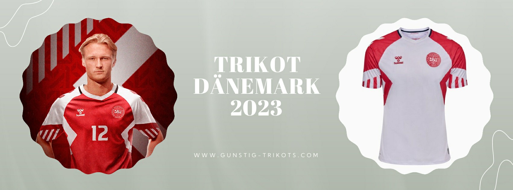 Dänemark Trikot 2023-2024