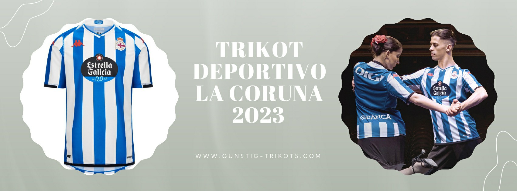 Deportivo La Coruna Trikot 2023-2024