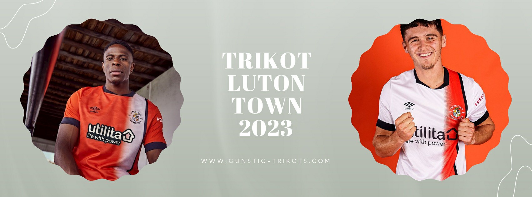 Luton Town Trikot 2023-2024