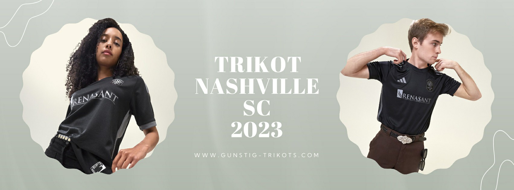 Nashville SC Trikot 2023-2024