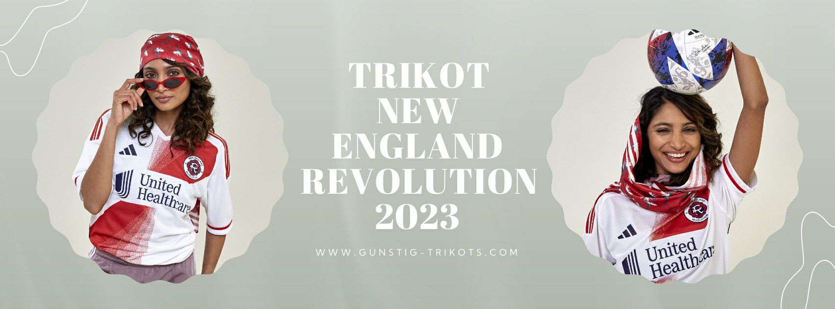 New England Revolution Trikot 2023-2024