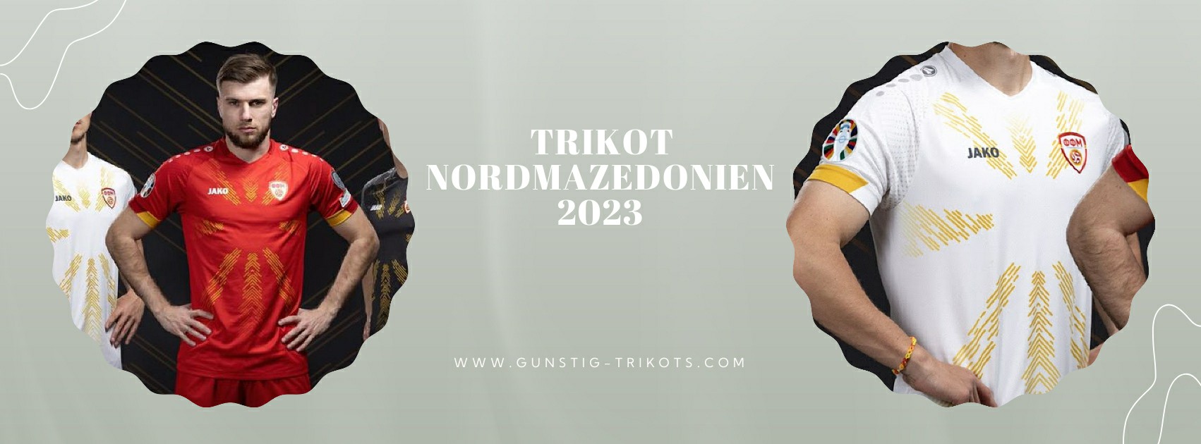 Nordmazedonien Trikot 2023-2024