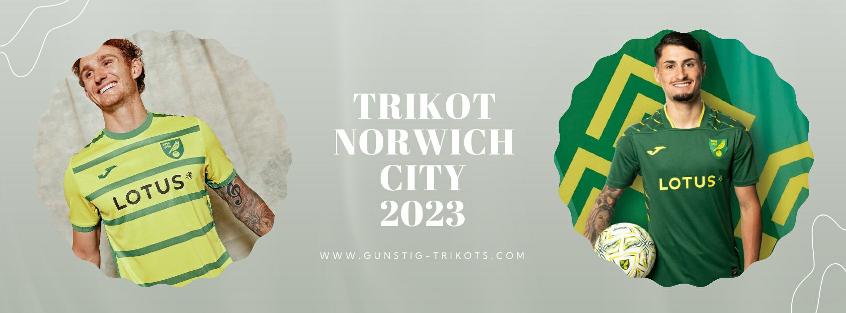 Norwich City Trikot 2023-2024