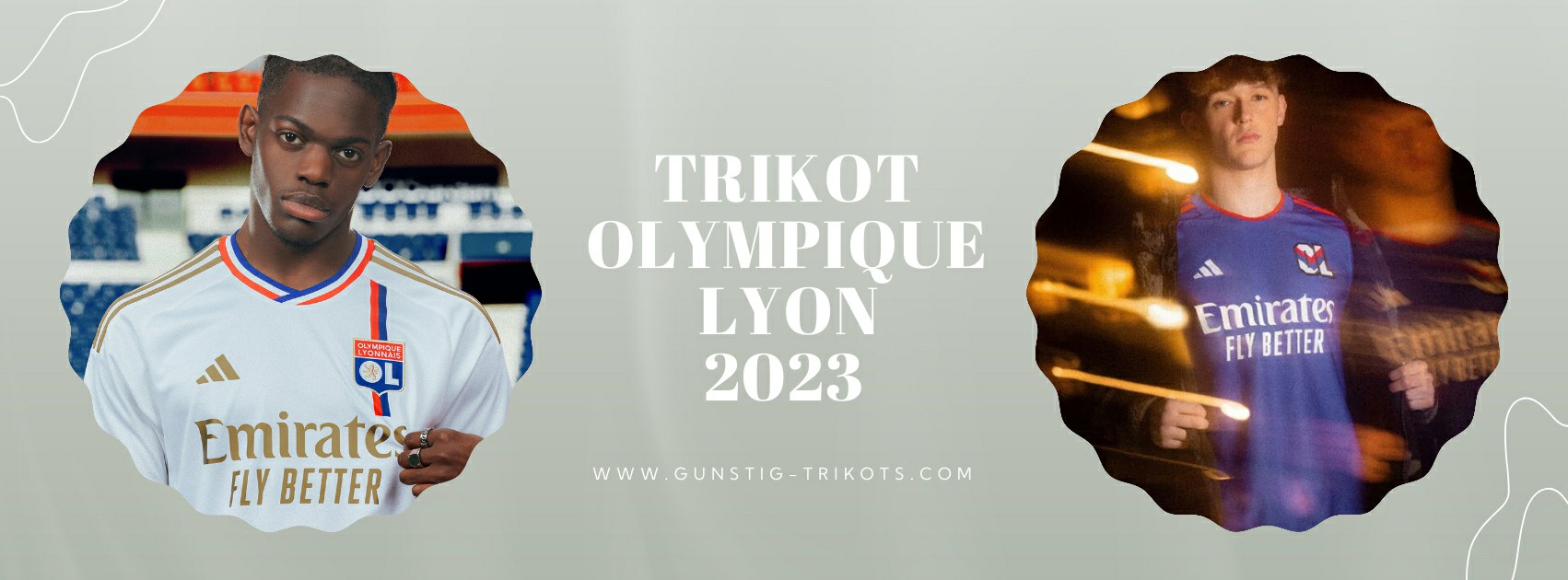 Olympique Lyon Trikot 2023-2024