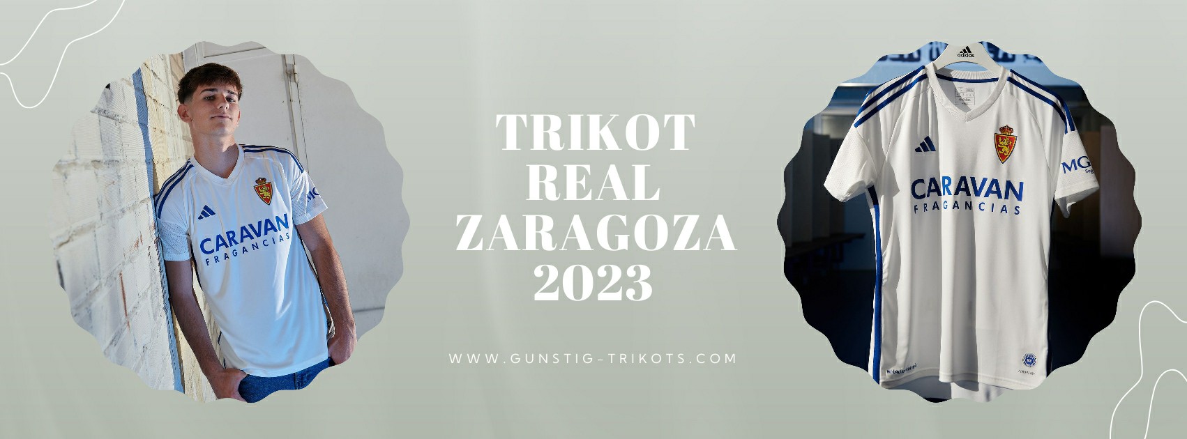 Real Zaragoza Trikot 2023-2024