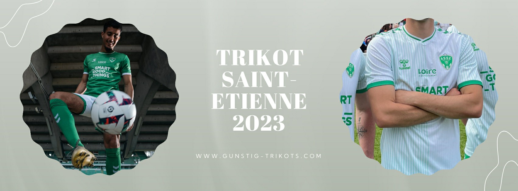 Saint-Etienne Trikot 2023-2024