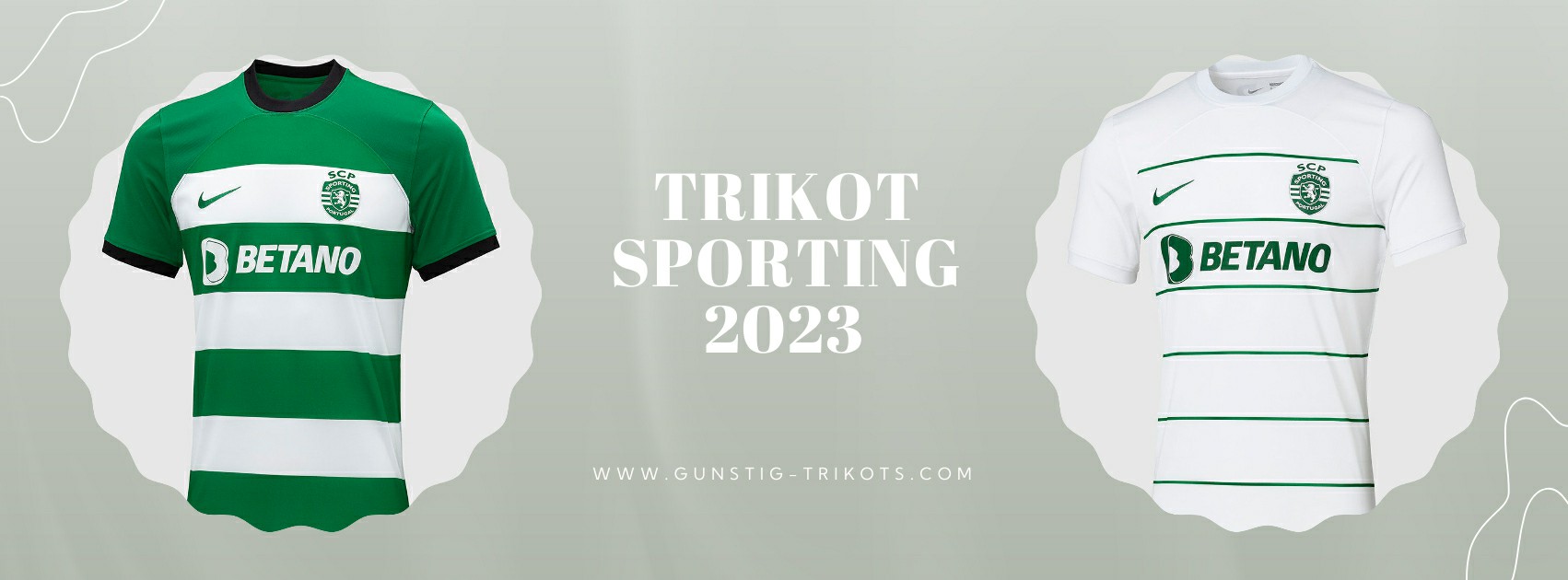 Sporting Trikot 2023-2024