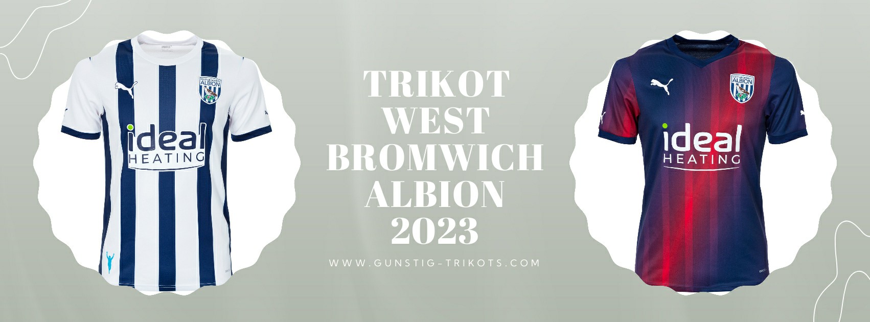 West Bromwich Albion Trikot 2023-2024