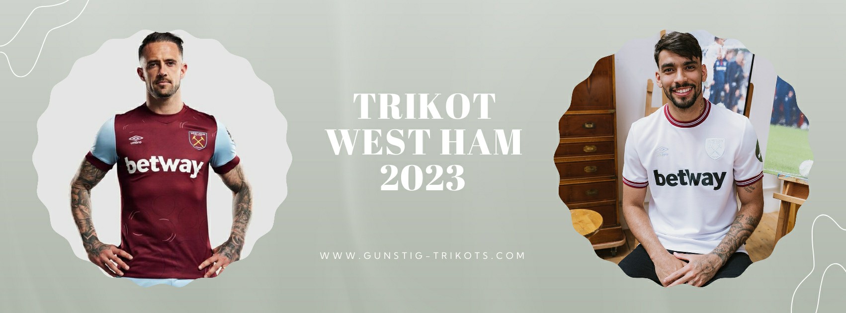 West Ham Trikot 2023-2024