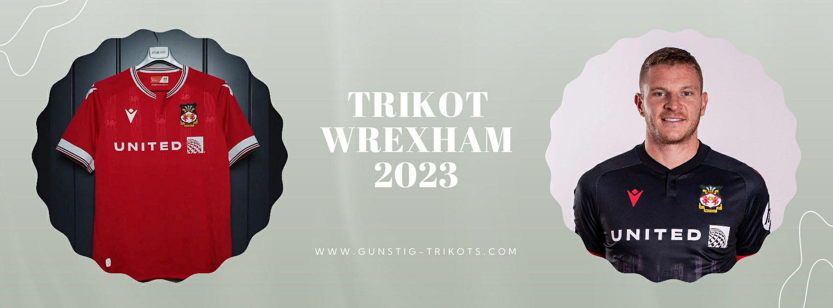 Wrexham Trikot 2023-2024