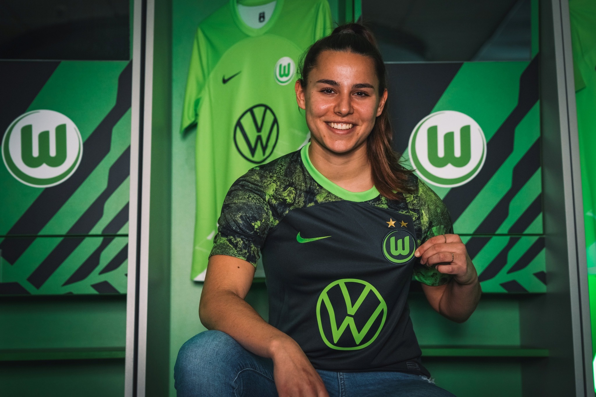 Thailand Wolfsburg Auswartstrikot 2023-2024