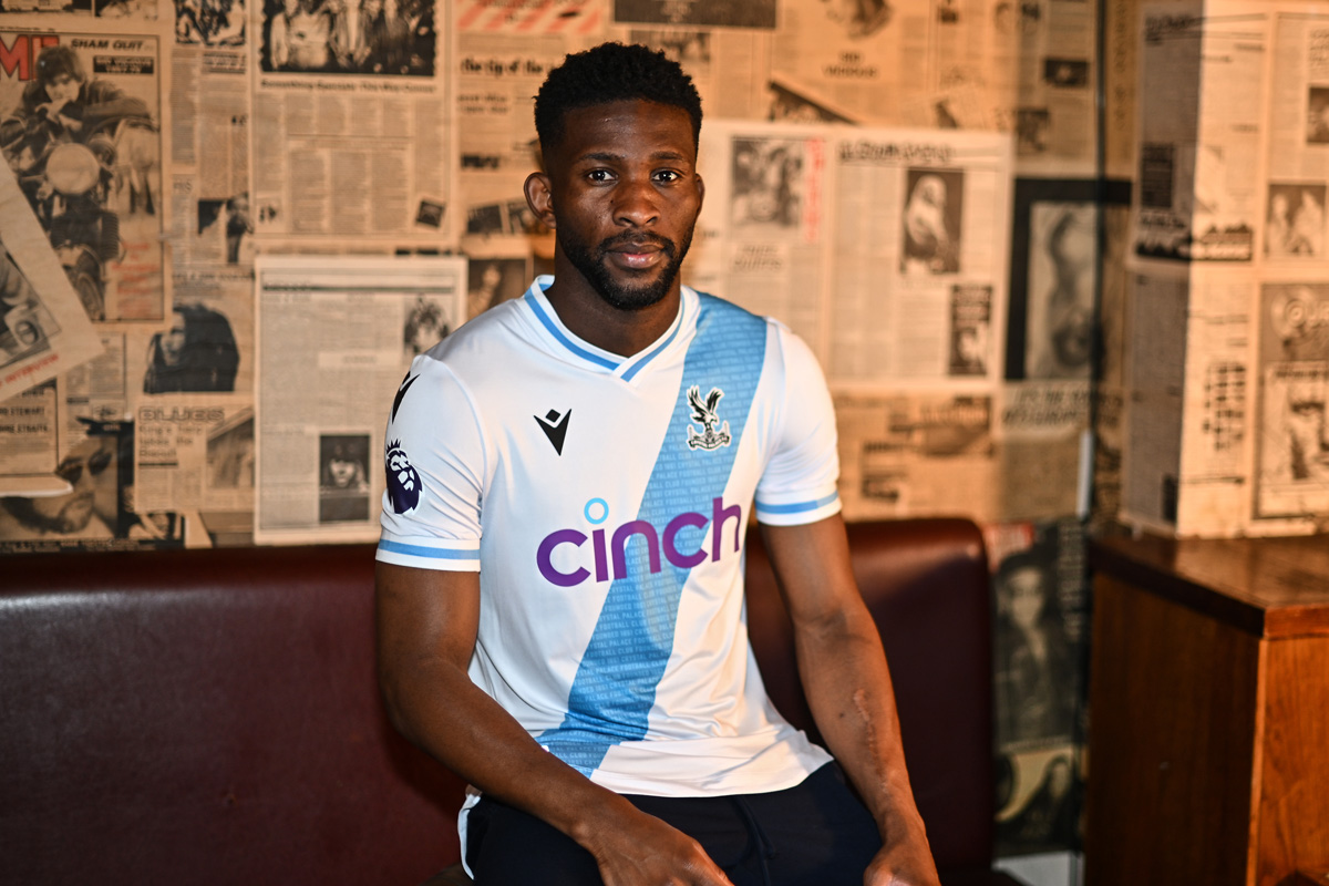 Crystal Palace Trikot Auswartstrikot 2023-2024