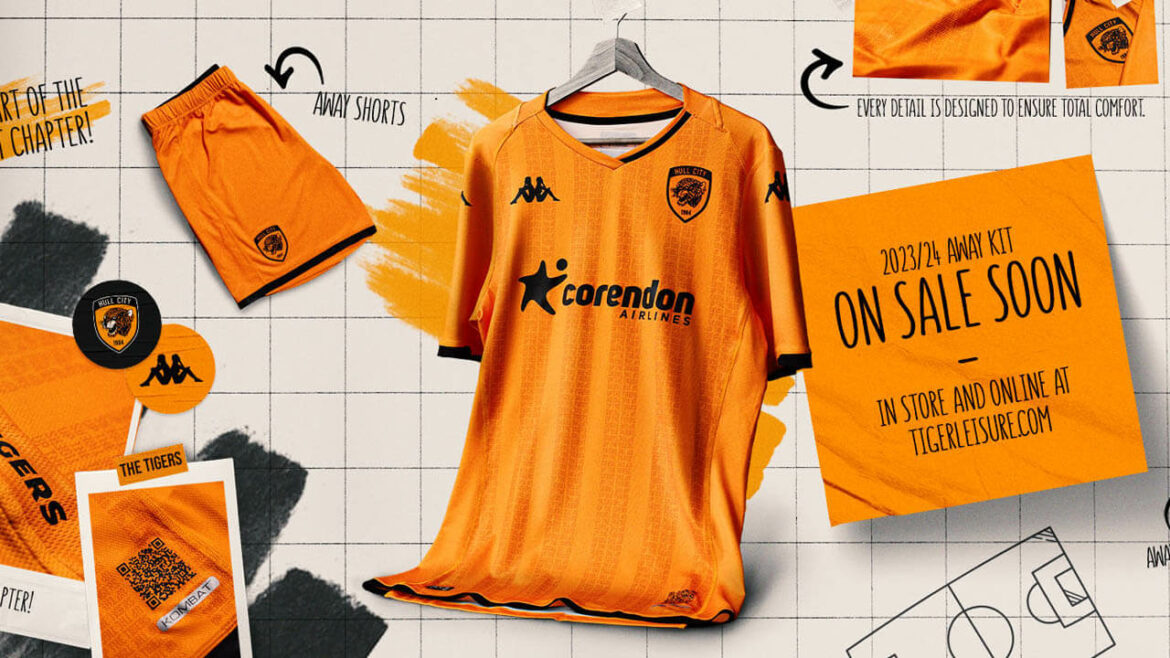 Thailand Hull City Auswartstrikot 2023-2024
